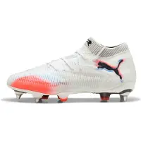 Puma Voetbalschoen 'Future 8 Ultimate' blauw / lichtrood / zwart / wit