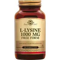Solgar L-Lysine 1000 mg (100 tabletten)
