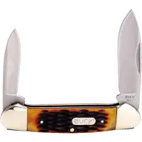 Buck Canoe Brown Jig Bone