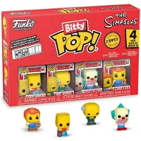 Funko POP! The Simpsons - Bart Simpson, Meneer Burns, Krusty de Clown, Lard Lad, Bitty Pop!