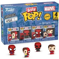 Funko POP! Spider-Man Bitty POP! Vinyl figuurtjes, set van 4, serie 4, 2 cm