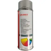 Granit Acryl Lakspray - Spuitlak - Uitstekende Hechting - Zilver - Metaal - Hoogglans