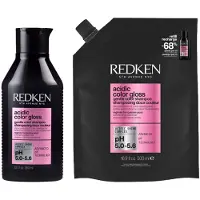 Redken Acidic Color Gloss Shampoo 300ml + Refill Pouch 500ml