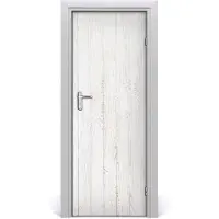 Tulup Deursticker - Heldere Borden Deurfolie - 75 cm x 205 cm - Grijs Deursticker - Moderne Deur Sticker - Deursticker voor de Keuken - Deur Sticker