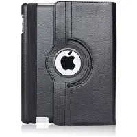 Phonillico Hoes geschikt voor iPad Air 11 M3 2025 - 360° draaibare Bookcase - Zwart