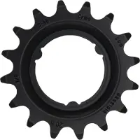 Kmc Tandwiel 16T - Gehard Chromoly Staal - Zwart - Voor Shimano Versnellingsnaven