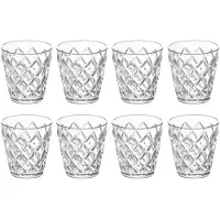 Koziol - Crystal S - Drinkglas - 250ml - transparant helder - set van 8