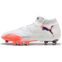 Puma Future 8 Ultimate AG Untamed - Wit/Zwart/Gloeiend rood Dames
