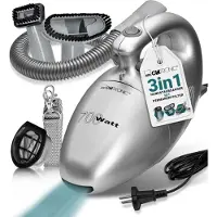 Clatronic HS 2631 - Handstofzuiger - 1200Pa Licht Draadloos Gemakkelijk Leegmaken