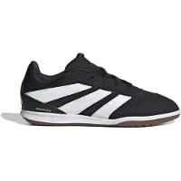 Adidas Predator Club Sala Zaalvoetbalschoenen (IN) Kids Zwart Wit Neongeel