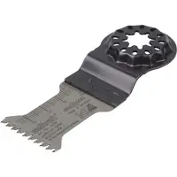 Wolfcraft - Multitool zaagblad 35mm - STARLOCK Invalzaagblad - Insteekzaagblad - BiM - 4239000