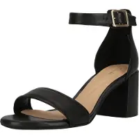 Clarks Shoes Sandalen met riem 'Ezoria Mae' zwart