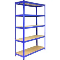 MonsterShop 5 x T-Rax 1200mm x 450mm x 1800mm Blauw