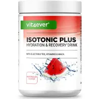 Vit4ever Isotonic Plus - Isotone Sportdrank - Watermeloen Smaak - Met Elektrolyten & Maca - Voor Hydratatie & Herstel -