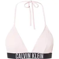 Calvin Klein Swimwear Bikinitop 'Intense Power' pastelroze / zwart / wit
