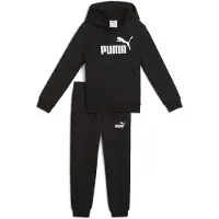 Puma Joggingpak 'Essentials No.1' zwart / wit