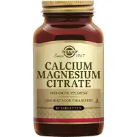 Solgar Calcium Magnesium Citraat (50 tabletten)