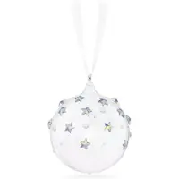Swarovski Kerstbal XS 2024 5682733 beeldje | wit ornament voor kerst, decoratie, kristal stijl