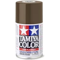Tamiya Hobbyverf Acrylverf - TS-69 Linoleum Deck Brown - Matt - Acryl Spray - Verf spuitbus - 100 ml