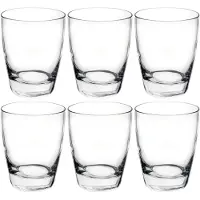 Bormioli Rocco 12x Stuks tumbler waterglazen/sapglazen transparant 280 ml - Glazen / drinkglazen