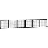 PawHut Deurbeschermingsrooster met zes afzonderlijke panelen D06-118