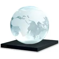 Mikamax Earth Storm Glass Baroscoop - Ø10 cm - Decoratieve Weersvoorspeller