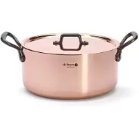 De Buyer Prima Matera Tradition 6342-28 koperen braadpan 28 cm