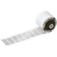 Brady M71EP-7-7593-SL gelamineerde polyester labels zilver | 35,00 mm x 18,00 mm (origineel)
