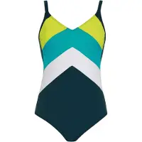 Sunflair Badpak turquoise / spar / grasgroen / wit