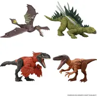 Mattel STRIKE ATTACK Herrerasaurus, 4 jaar, Meerkleurig, Kunststof
