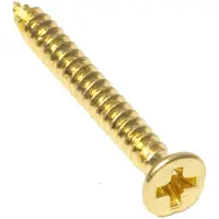Göldo Humbucker Rahmen schroef 2,2 x 16 mm goud 10er Set - Gitaaronderdeel