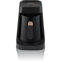 Arzum Minio Jet Turks Koffiezetapparaat OK0017-0400 | Zwart/Koper - Dubbelzijdige koffiepot - 1-5 kopjes - 480W