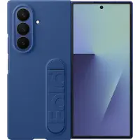 Samsung Galaxy Z Fold 7 Siliconen Back Cover Blauw
