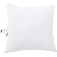 vidaXL Hoofdkussen 81 x 80 x 20 cm Polyester Wit