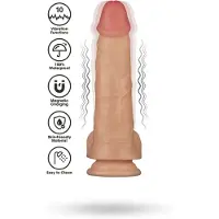 Lovetoy Power Basics Dildo With Vibration 9
