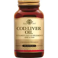 Solgar Cod Liver Oil (Levertraan) Softgels