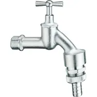 Cornat Dubbeldienstkraan 'Was' 1/2 Mat/Ch - TEC301101