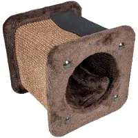 Duvo+ duvoplus relax! krabtunnel Square 30x30x28cm bruin
