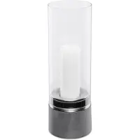 Blomus Windlicht Blomus Piedra RVS Mat Groot