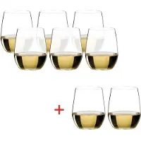 Riedel Witte Wijnglazen O Wine - Viognier / Chardonnay - 320 ml - Pay 6 Get 8