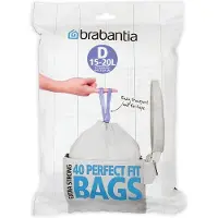 Brabantia Vuilniszakken Code D - 15-20 Liter (40 stuks)