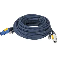 DAP Powercon/RJ45 combikabel 10 meter
