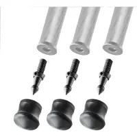 Gitzo GSF38S spike+rubber foot 38mm 3 pc