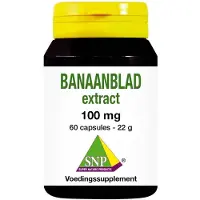 Snp Banaanblad extract 60 capsules
