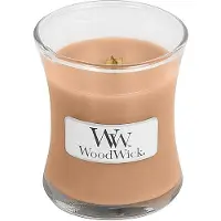 Woodwick Geurkaars Gouden Melk WoodWick vaas klein