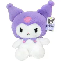 Hello Kitty Kuromi (Paars) Fluffy Pluche Knuffel 35 cm - Speelgoed Knuffels voor Kinderen Meisjes - Kat Cat Kitten Plush Toy