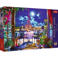 Trefl legpuzzel Parisian Moonlight 1000 stukjes - Premium Plus puzzel.