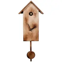 Engstler - 360/22_Q - Koekoeksklok - Kwarts - Notenhout - 28 cm