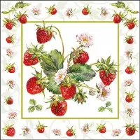 Ambiente - Lunch servetten - Fresh Strawberries
