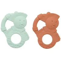 Tigex Bijtringen 2 Stuks – Eerste Tandjes – Ergonomische Tandjesring – Vanaf 3 Maanden